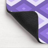 Violett-Diamantmuster Mousepad (Ecke)