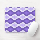 Violett-Diamantmuster Mousepad (Mit Mouse)