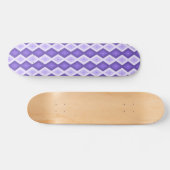 Violett-Diamantmuster Skateboard (Horizontal)