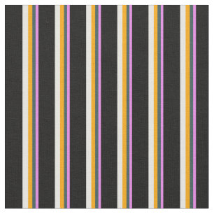 Violett, Dunkelschiefer grau, orange, weiß und sch Stoff