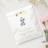 Violett | Einfaches Samenpaket Begräbnis Geschenktütchen (Versiegelt)