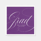 Violett | Eloquence Abschluss Serviette (Vorderseite)