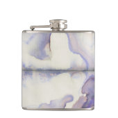 Violett-freie Ausdrucksfarbe Flachmann (Vorderseite)