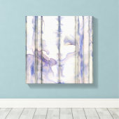 Violett-freie Ausdrucksfarbe Leinwanddruck (Insitu (Holzboden))