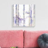 Violett-freie Ausdrucksfarbe Leinwanddruck (Insitu (Wohnzimmer))