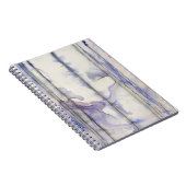 Violett-freie Ausdrucksfarbe Notizblock (Rechte Seite)