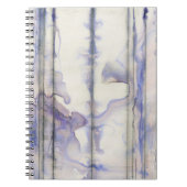 Violett-freie Ausdrucksfarbe Notizblock (Vorderseite)