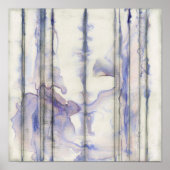 Violett-freie Ausdrucksfarbe Poster (Vorne)