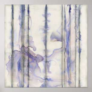 Violett-freie Ausdrucksfarbe Poster