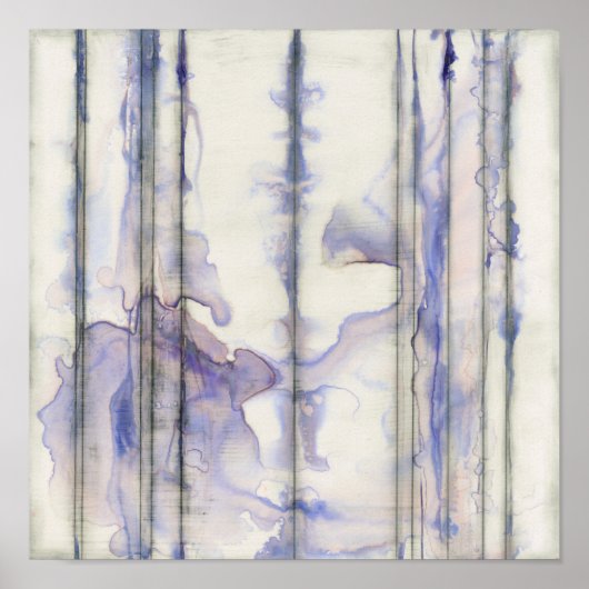 Violett-freie Ausdrucksfarbe Poster (Vorne)