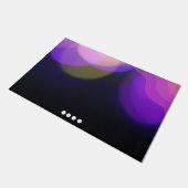 violett fußmatte (Schrägansicht)