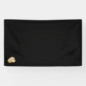 violett, grau, braun und rosa Farbe Vinyl Banner (Horizontal)