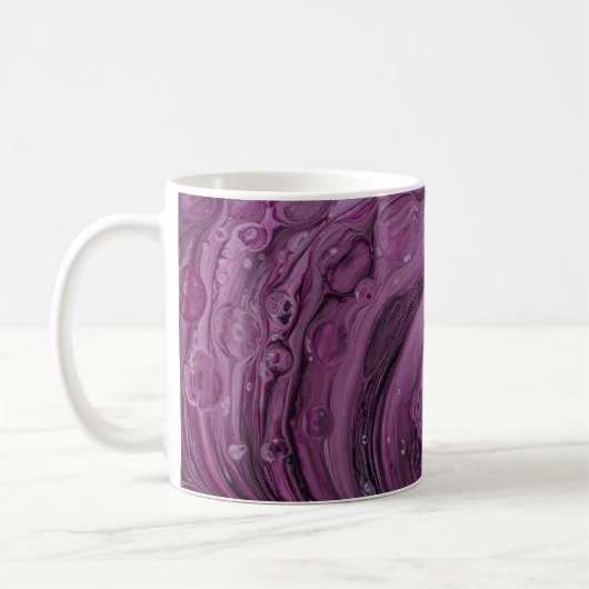 Violett Kaffeetasse (Links)