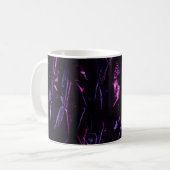 Violett Kaffeetasse (Vorderseite Links)