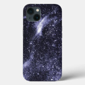 Violett lila abstrakte Galaxie Case-Mate iPhone Hülle (Rückseite)