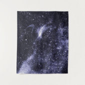 Violett lila abstrakte Galaxie Wandteppich (Vorderseite)