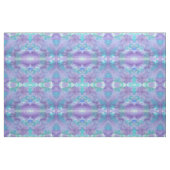 Violett Lila Aquamarin grün Abstrakte Wasserfarbe Stoff (Fat Quarter (45,7 x 55,9 cm))