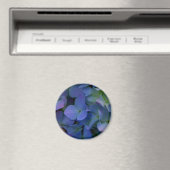 Violett lila-rosa-blaue Hydrangeas-Blume Magnet (In Situ (Geschirrspüler))