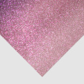 Violett Lila rosa Triple Glitzer Ombre Gradient Seidenpapier (Ausschnitt)