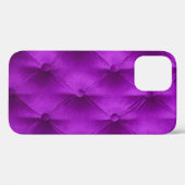 Violett lila Samtkapiton, textiler Hintergrund, Case-Mate iPhone Hülle (Rückseite (Horizontal))