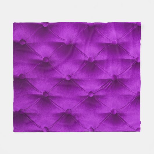 Violett lila Samtkapiton, textiler Hintergrund,  Fleecedecke (Vorderseite (Horizontal))