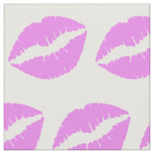 Violett Lippen Stoff (Nahaufnahme)