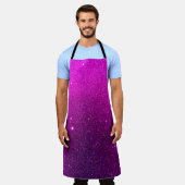 Violett Luxus Textur. Violetter Urlaubshintergrund Schürze (Getragen)