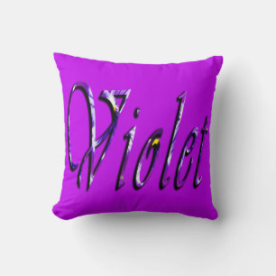 Violett, Mädchenname, Logo, Lila Polster