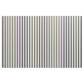 Violett, Midnight Blue, Green, Black & White Lines Stoff (Fat Quarter (45,7 x 55,9 cm))