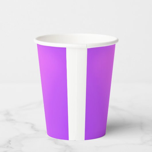 Violett-Papier-Cup Pappbecher (Rechts)