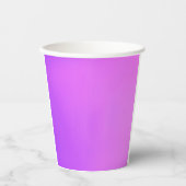 Violett-Papier-Cup Pappbecher (Vorderseite)