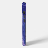 Violett Pink Akryllische Vergiftung Abstrakte Flüs Case-Mate iPhone Hülle (Rückseite / Links)