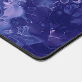 Violett Pink Akryllische Vergiftung Abstrakte Flüs Schreibtischunterlage (Ecke)