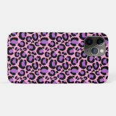Violett Pink Cheetah Leopard Muster Tierlover Case-Mate iPhone Hülle (Rückseite (Horizontal))