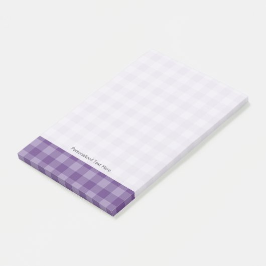 Violett Post-it Klebezettel (angewinkelt)
