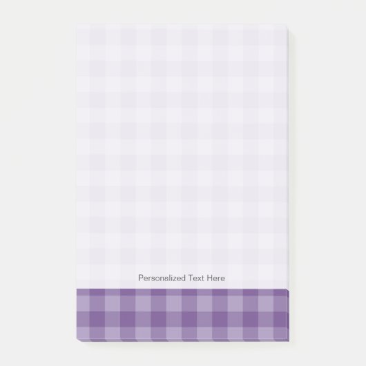 Violett Post-it Klebezettel (Vorderseite)