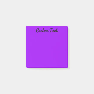 Violett Post-it Klebezettel