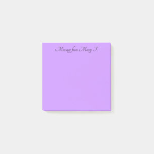 Violett Post-it Klebezettel