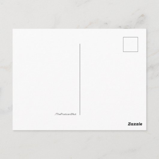 Violett Postkarte (Rückseite)