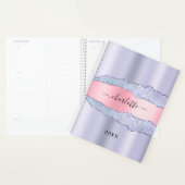 Violett Rosa-Agar-Marmorname 2026 Planer (Anzeige)