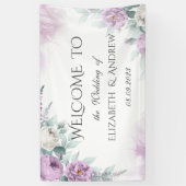 Violett-Rose Banner (Vertikal)