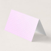 Violett-Rose für Wasserfarben Vielen Dank Visitenkarten (Rückseite)