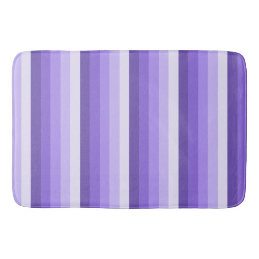 Violett-Schattenstreifen Badematte (Vorderseite)