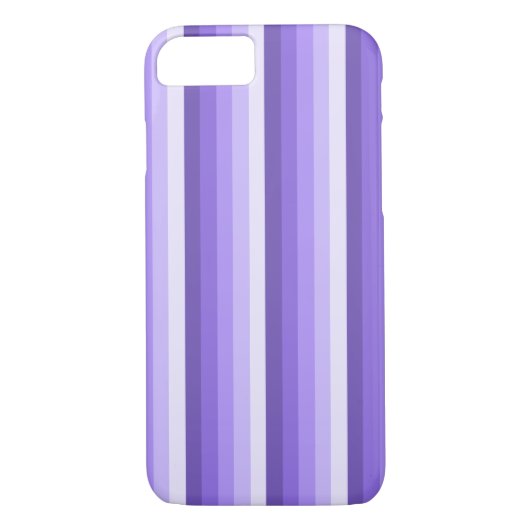 Violett-Schattenstreifen Case-Mate iPhone Hülle (Rückseite)