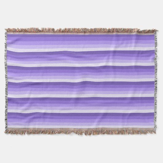 Violett-Schattenstreifen Decke (Vorderseite)