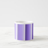 Violett-Schattenstreifen Espressotasse (Vorderseite)