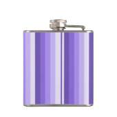 Violett-Schattenstreifen Flachmann (Rückseite)