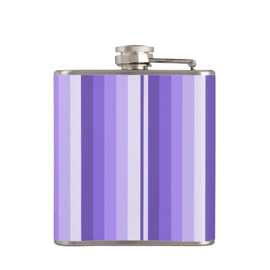 Violett-Schattenstreifen Flachmann (Rückseite)