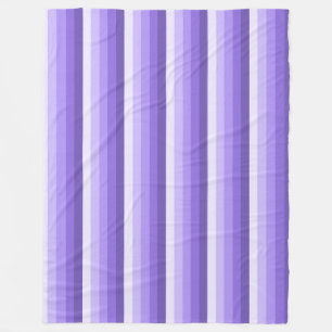 Violett-Schattenstreifen Fleecedecke