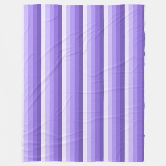 Violett-Schattenstreifen Fleecedecke (Vorderseite)